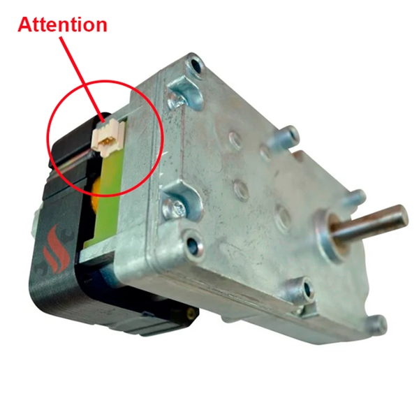 Getriebemotor / Schneckenmotor mit Encoder für MCZ Pelletofen