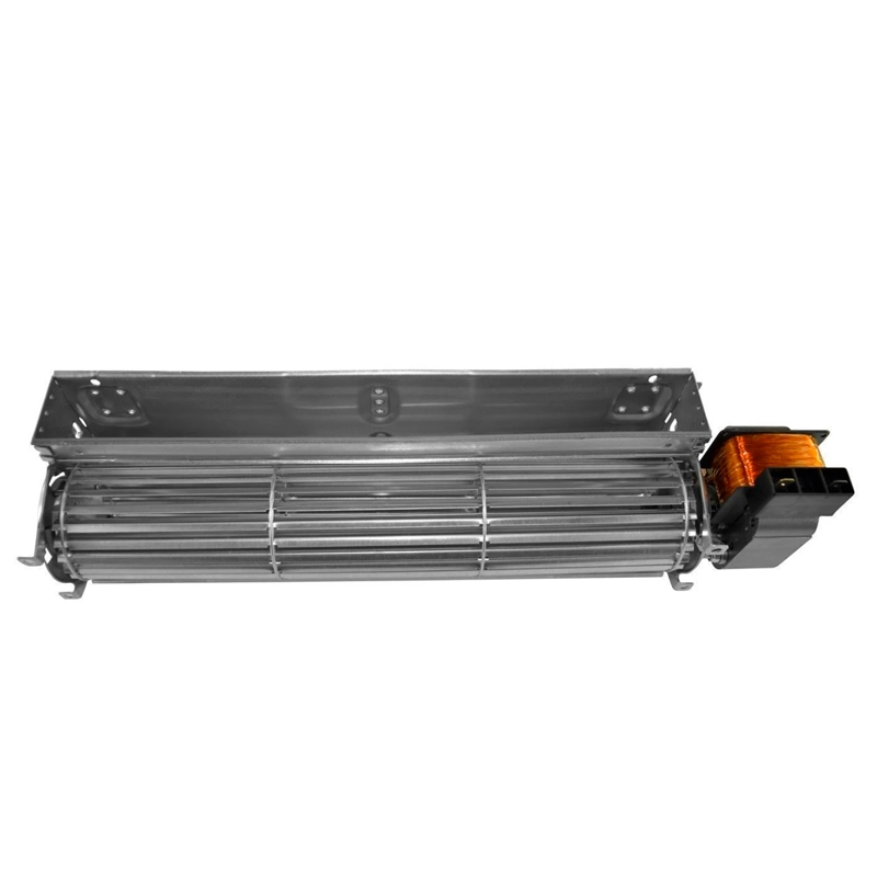 Warmluftgebläse / Tangentialventilator für Pelletofen - Länge 30 cm Durchmesser 6 cm