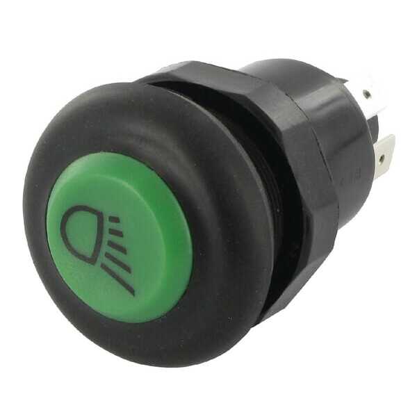 John Deere Druckschalter Übersicht DSW - 11110210PN - Druckschalte Arbeitsscheinwerfer grün