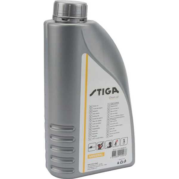 Stiga Kettensägeöl - 1111922801 - Kettenöl, mineralisch, 1 l