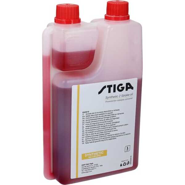 Stiga  - 1111923001 - 2-takts syntetisk olie 1 l, dozer