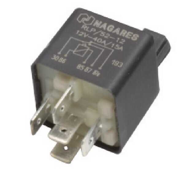 Stiga RelaisÜbersichtOE F&G - 1134287103 - Relais 12V/40A