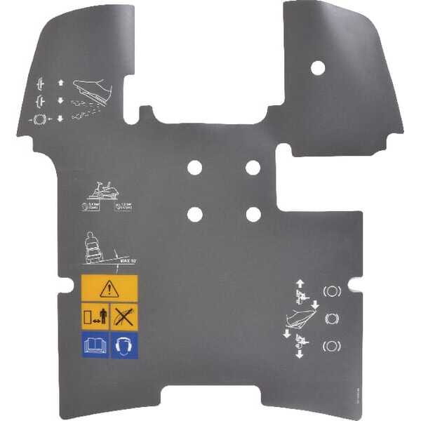 Stiga OE - 1134533903 - Bodenblechmatte HST