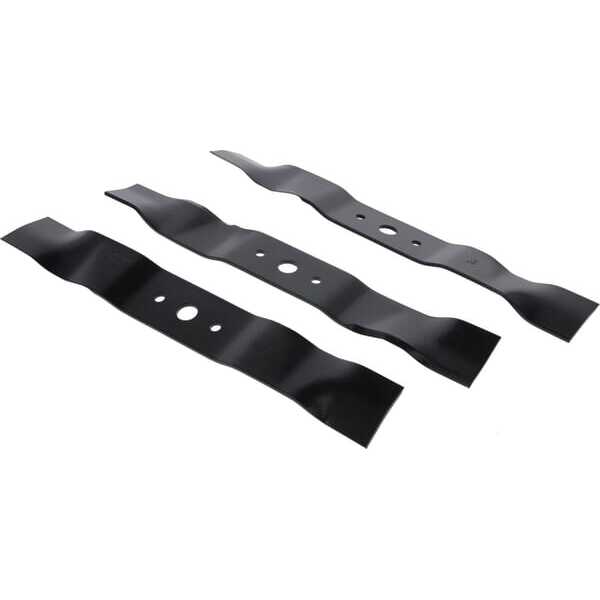 Stiga Rasenmähermesser nach Länge sortiertOEM - 1134923201 - Mulchmessersatz 118 cm Stiga - 3-tlg.