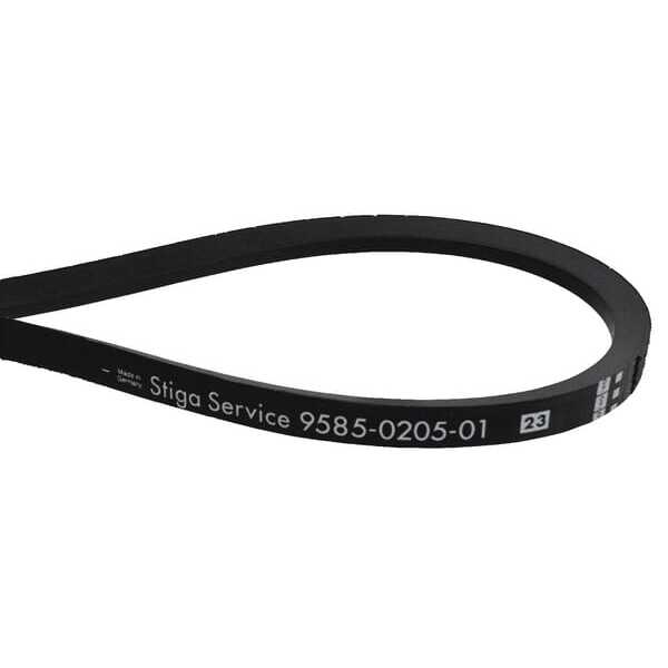 Stiga Keilriemen Übersicht - 1134924401 - Gelenkwellenriemen, Park, 2-Radantrieb+cd 100