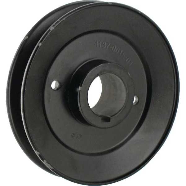 Stiga Riemenscheiben und SpannrollenÜbersichtOE F&G - 1137001501 - Riemenscheibe a. Mähd. Ø=106mm