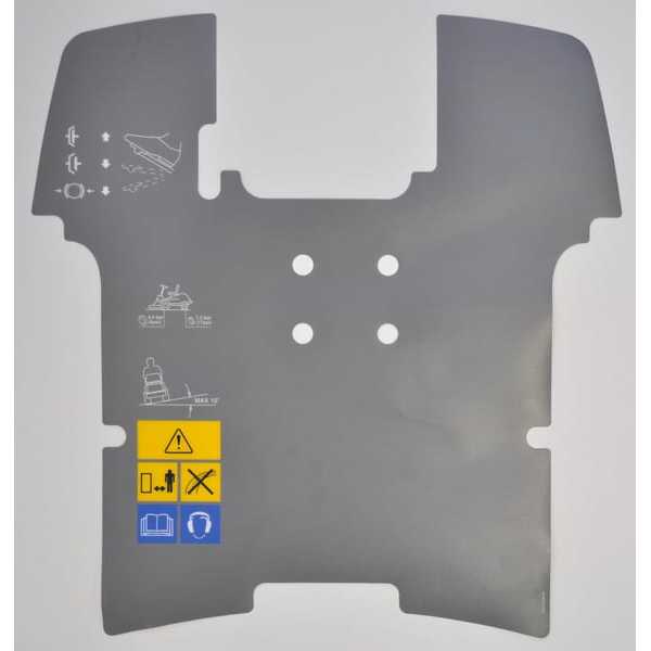 Stiga OE - 1143691803 - Sicherheitsbodenschild 17/18 VILLA ME