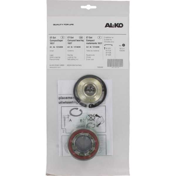AL-KO CompactlagerSatz - 1224800 - Lager kpl.