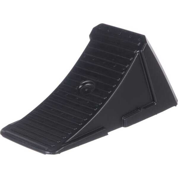 AL-KO UnterlegkeilKunststoff - 1237250 - Unterlegkeil PVC schwarz