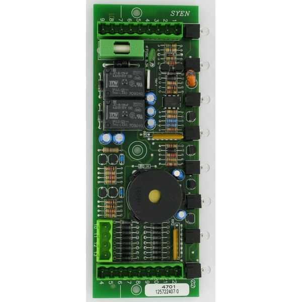 Castelgarden ElektrokartenPlatinenOE - 1257224070 - Platine 8 Funktionen