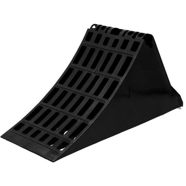 AL-KO UnterlegkeilKunststoff - 1732681 - Rad-Unterlegkeil, PVC, schwarz