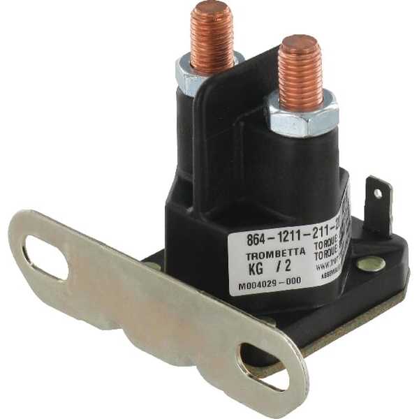 Snapper MagnetspuleÜbersichtOE F&G - 1755381YP - Magnet-L-Halterung