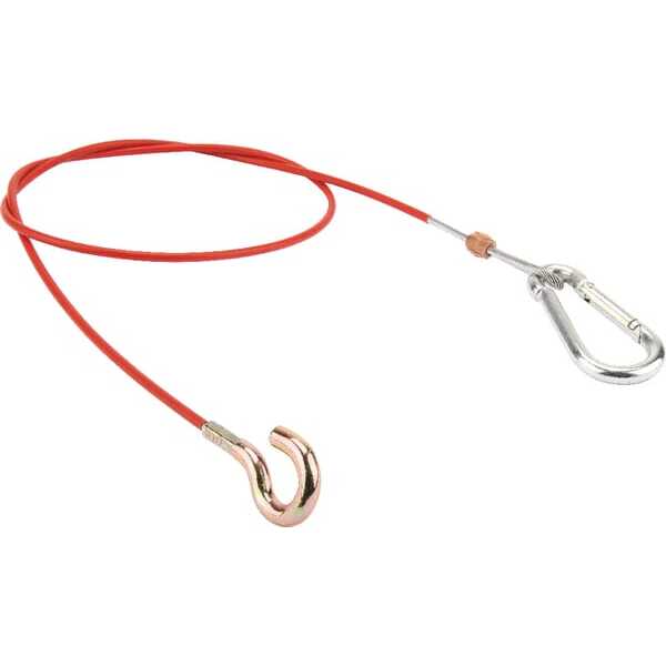 AL-KO Abreissseilfür PKW-Anhänger - 209385 - Abreissseil Hacken 980mm