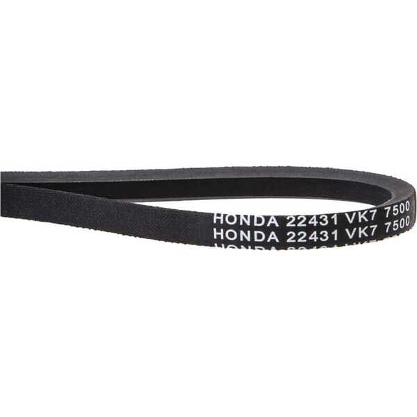 Honda Keilriemen Übersicht - 22431VK7750 - Keilriemen Z 30 1/2\