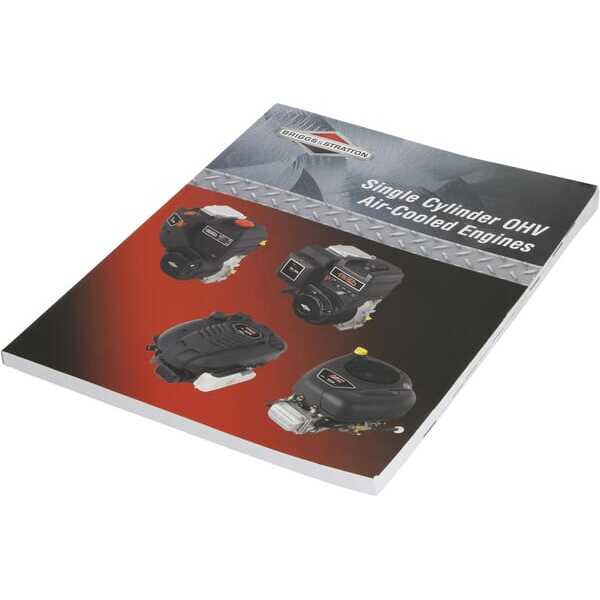 Briggs & Stratton Ersatzteilkatalog - 276781 - Reparaturanleitung 1 Zylinder Vanguard OHV