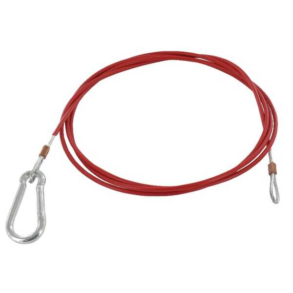 AL-KO Abreissseilfür PKW-Anhänger - 364789 - Abreissseil Ring 2300mm