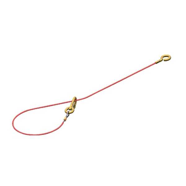 AL-KO Abreissseilfür PKW-Anhänger - 368605 - Abreissseil Hacken 950mm