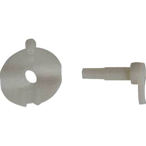 Briggs & Stratton Choke / Throttle-shaft - 390076 - Starterwelle