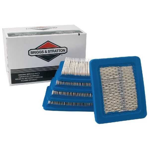 Briggs & Stratton Luftfilter flach - 4101 - Luftfilterset flach 5x 491588S