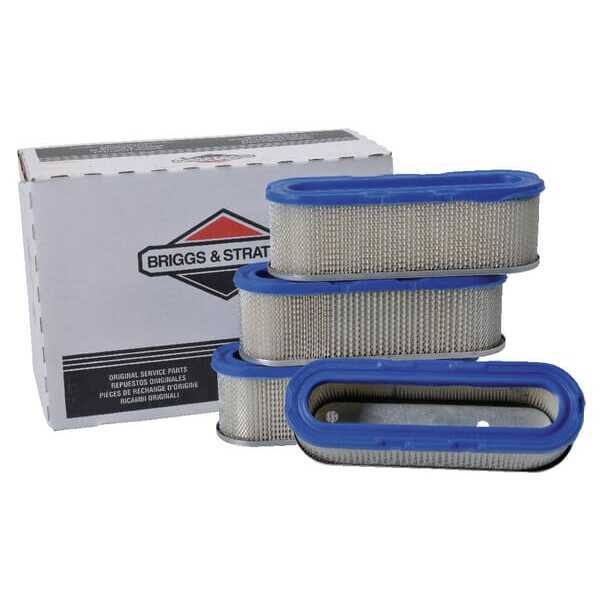 Briggs & Stratton Luftfilter oval - 4138 - Luftfilterset oval 4x 399806S