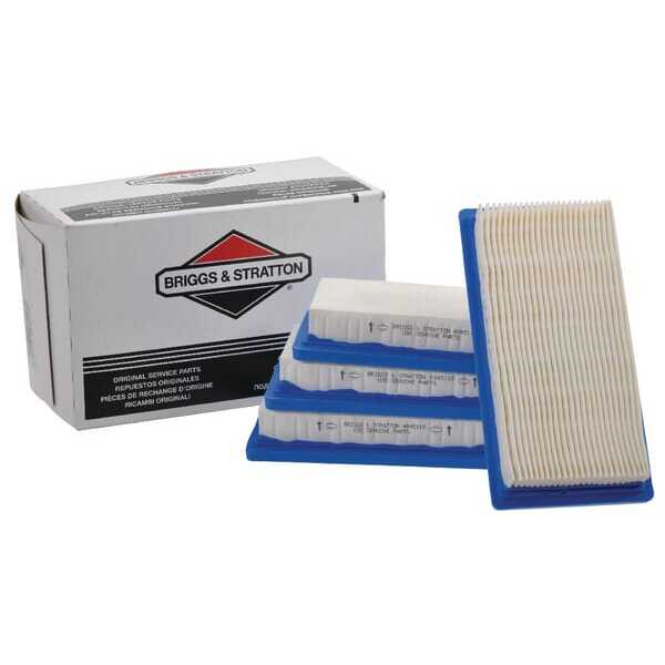 Briggs & Stratton Luftfilter flach - 4145 - Luftfilterset flach 4x 494511S