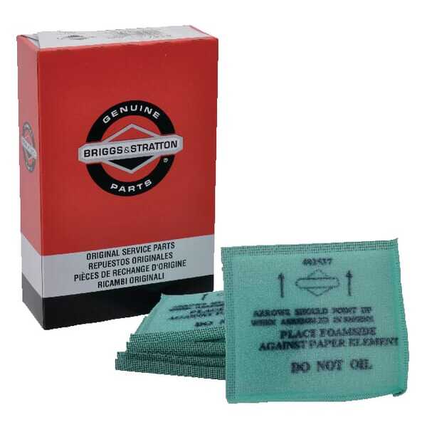 Briggs & Stratton Vorfilter - 4147 - Vorfilterset 5x493537S