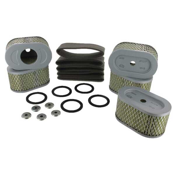 Briggs & Stratton Luftfilter oval - 4239 - Luftfilter oval 5x 797033