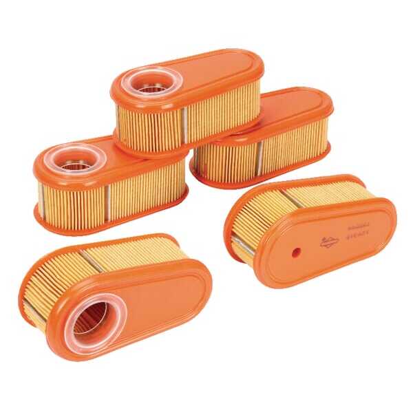 Briggs & Stratton Luftfilter oval - 4240 - Luftfilterset oval 5x 795066
