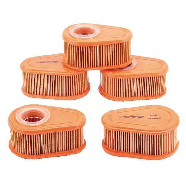 Briggs & Stratton Luftfilter oval - 4245 - Vorratspack Filter 5 x 792038