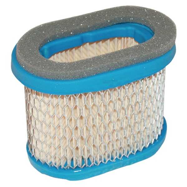 Briggs & Stratton Luftfilter oval - 697029 - Luftfilter oval 100x64x76mm