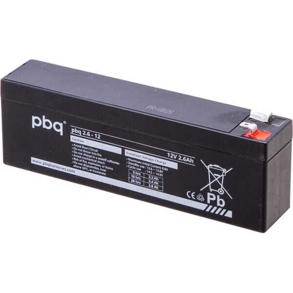 MTD BatterienÜbersichtOE - 72506098 - Batterie 12 V 2,6 Ah