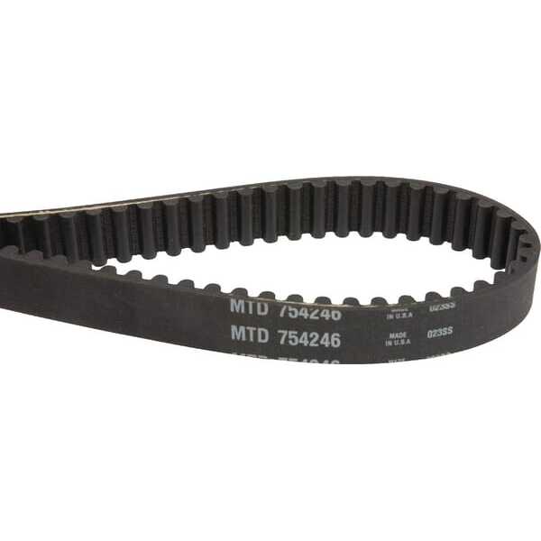 MTD Zahnriemen Übersicht - 7540246 - Zahnriemen