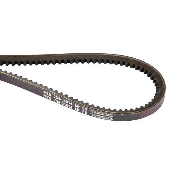 MTD Keilriemen Übersicht - 75404014 - Keilriemen