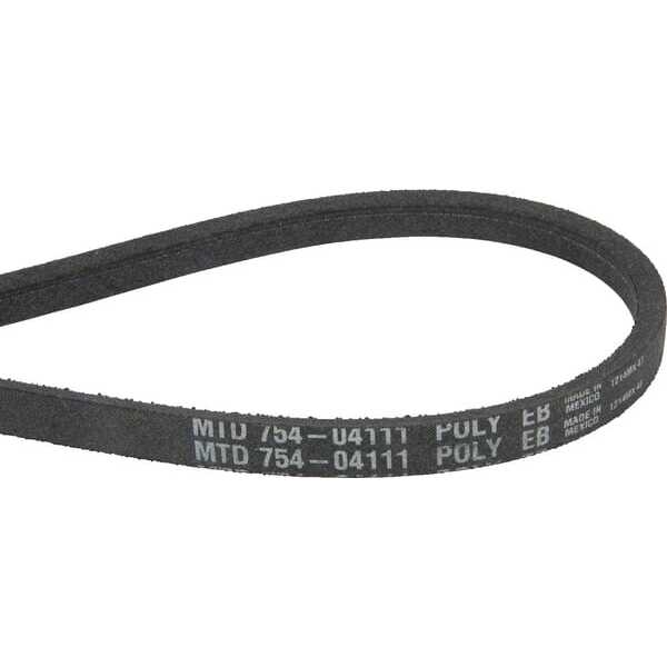 MTD Keilriemen Übersicht - 75404111 - Keilriemen 5Lx58,6 Poly MTD