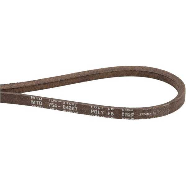 MTD Keilriemen Übersicht - 75404207 - Keilriemen v-typ 4lx78.9"poly