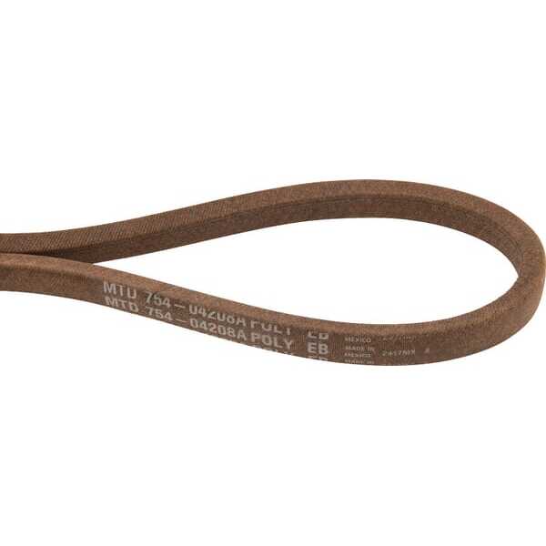 MTD Keilriemen Übersicht - 75404208A - Keilriemen V Typ 5L X 40.75Lg Poly