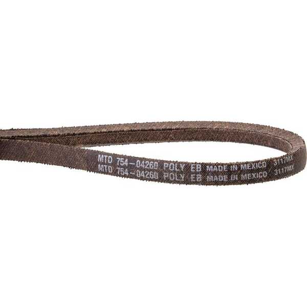 MTD Keilriemen Übersicht - 75404260 - Riemen