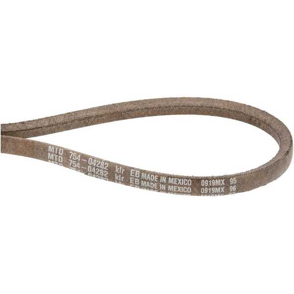 MTD Keilriemen Übersicht - 75404282 - Keilriemen
