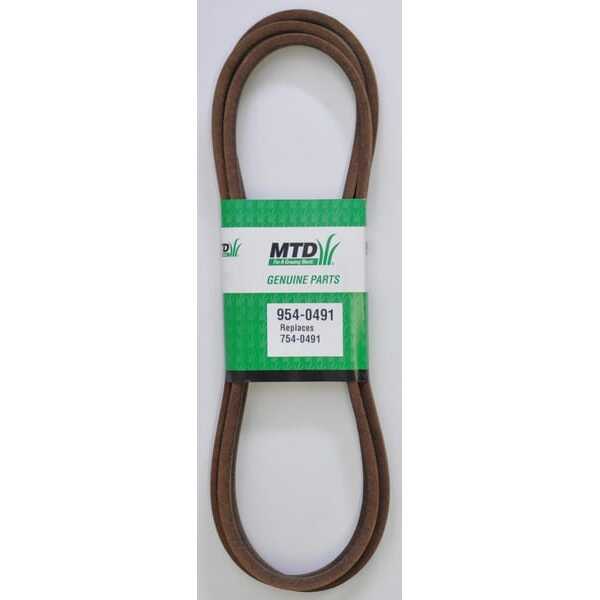 MTD Keilriemen Übersicht - 7540491 - Keilriemen