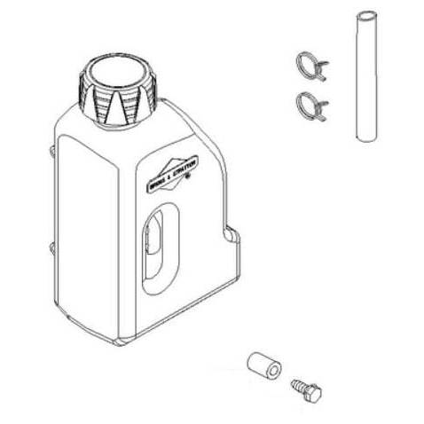 Briggs & Stratton Kraftstofftank - 799111 - Kraftstofftank