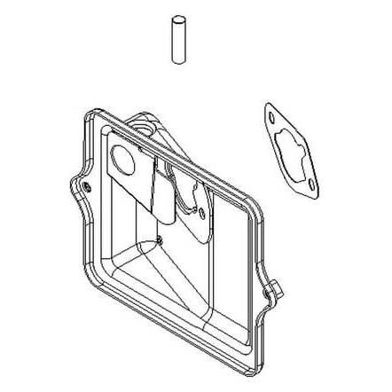 Briggs & Stratton Luftfiltergrundplatte - 799776 - Basis-Luftreiniger