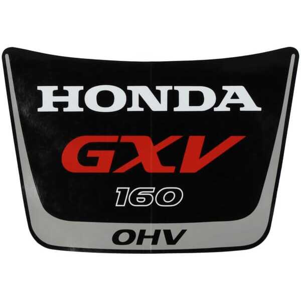 Honda AufkleberÜbersichtOE - 87101Z1V020 - Emblem GXV160
