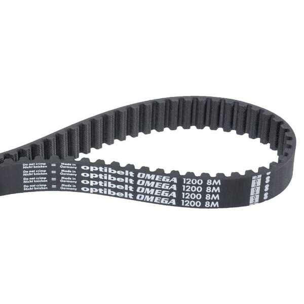 MTD Zahnflachriemen Omega 8MBreite 20 mm - 8M128020 - Zahnriemen Omega 160Z - 20 mm