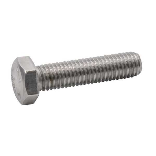 John Deere DIN 933 Sechskantschrauben mit Vollgewinde UNF 8.8 verzinkt - 933782UNF - Schraube 7/8x2 UNF 8.8 verz.