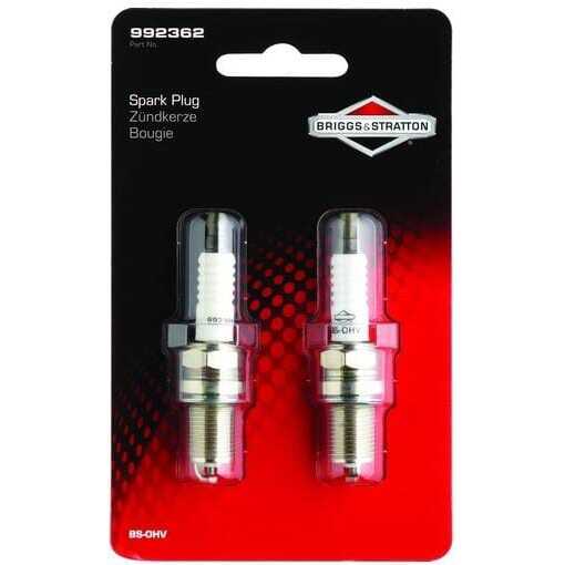 Zündkerzen 2 Stück BS-OHV Blister - 992362 - Briggs & Stratton