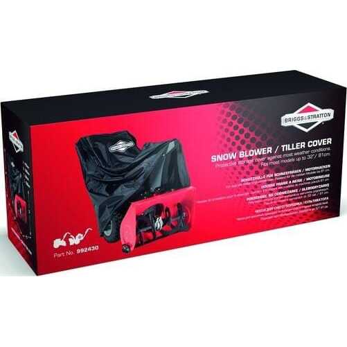 Abdeckung für Schneefräse - 992430 - Briggs & Stratton
