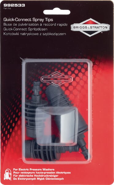 Briggs & Stratton Hochdruckreiniger Zubehör - 992533 - Quick Connect Spritzdüsen
