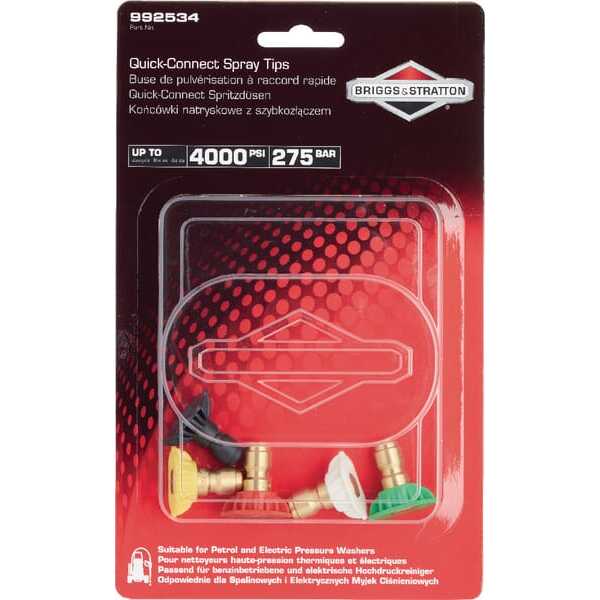 Schnellkupplung Sprühdüsen Petr - 992534 - Briggs & Stratton