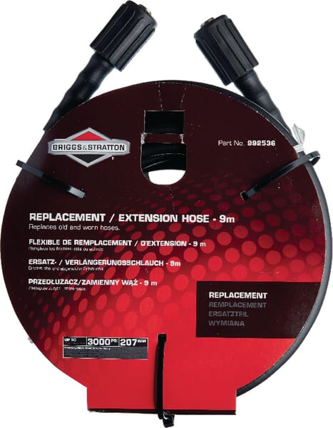 Briggs & Stratton Hochdruckreiniger Zubehör - 992536 - Ersatz/Verlängerungsschlauch 9M