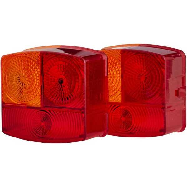 John Deere Getrennte Linsen für Rückleuchten Hella - 9EL134739001 - Lichtscheibe links
